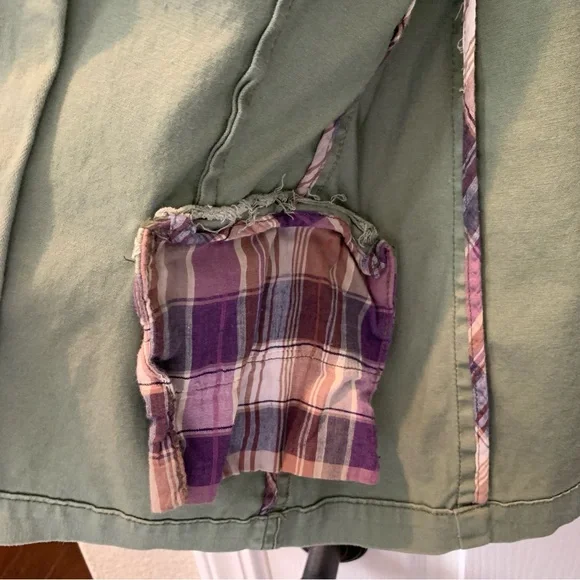 CAbi Green Sargent Military Jacket Style 326 Medium - Picture 16 of 16